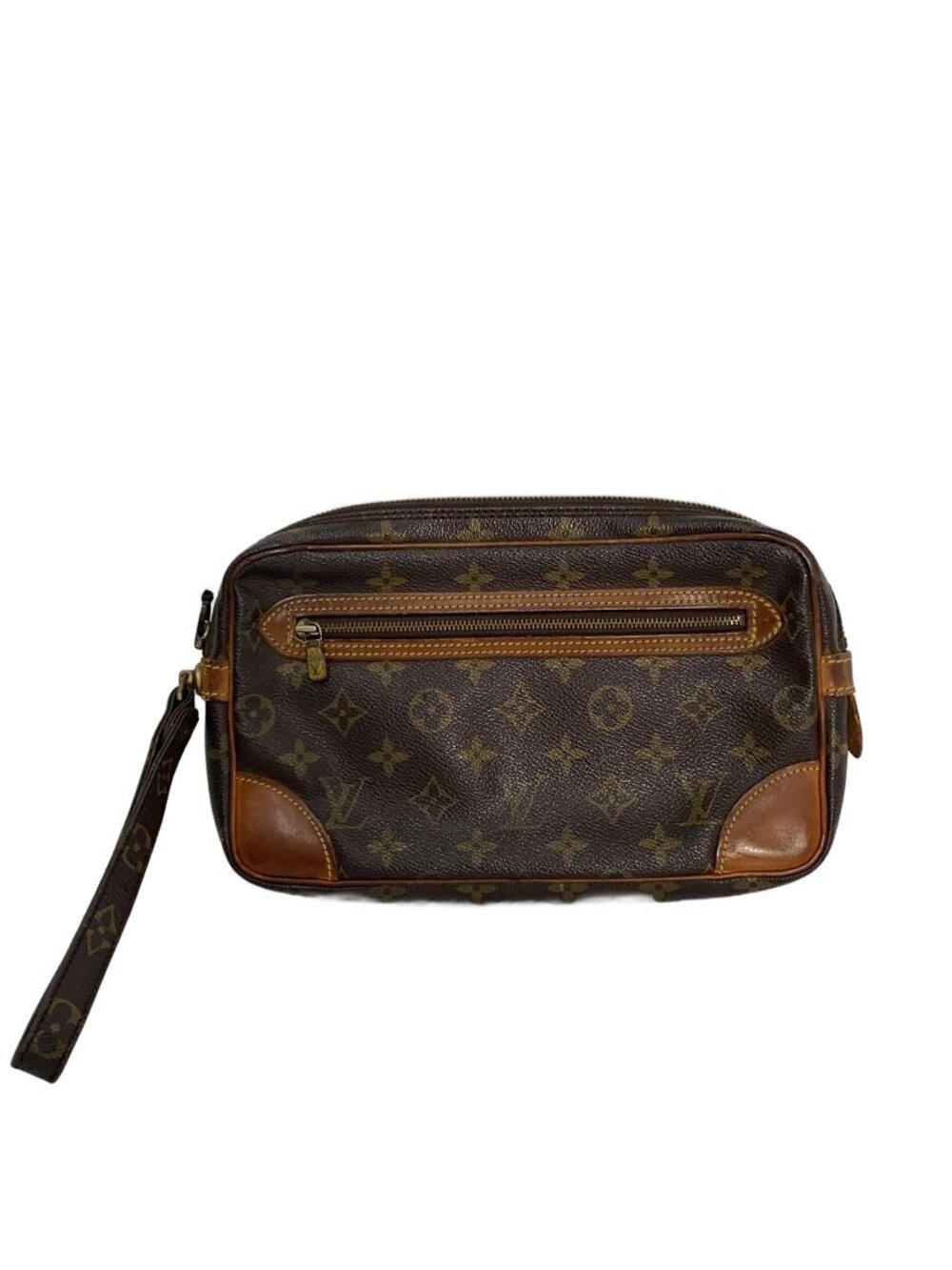 LOUIS VUITTON Marly Dragonne Monogram Canvas Brown